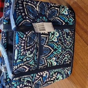 Small Trimmed Vera- Blue Islans Medallion